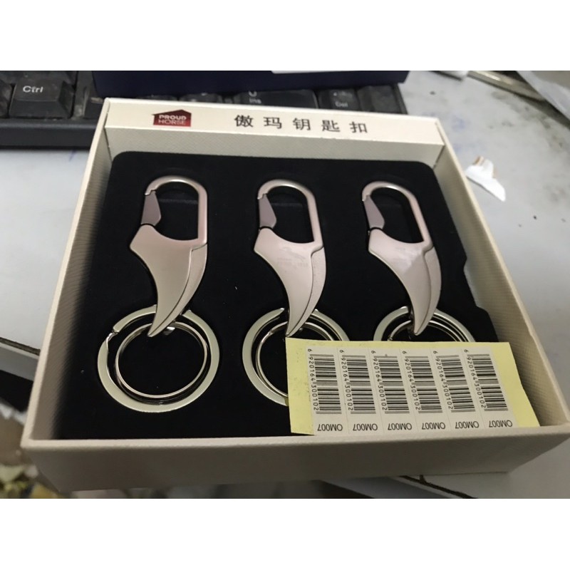 Combo 6 móc khoá om prou horse cực sang trọng