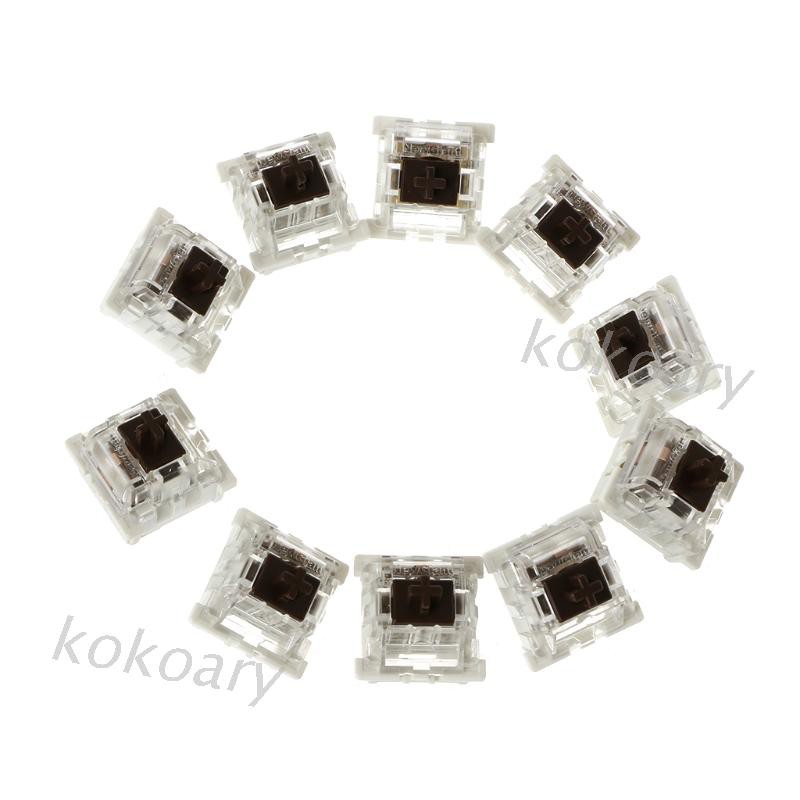 Set 10 Bàn Phím Cơ 3 Chấu Thay Thế Cho Gateron Cherry Mx