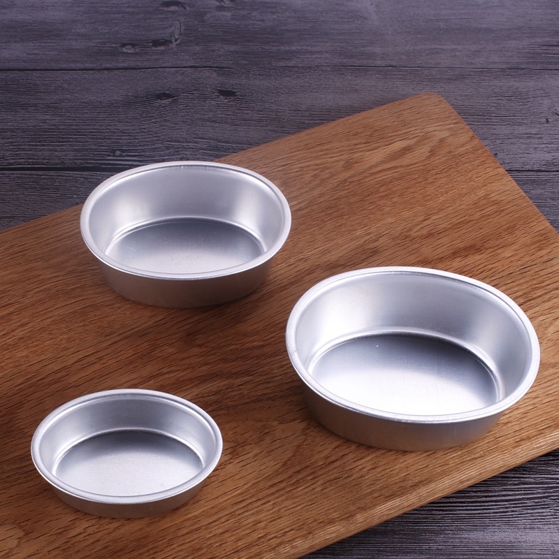 Khuôn Nhôm Đúc Oval Mini/khuôn Bầu Dục Làm Bánh Cheesecake, Bánh Bông Lan D04