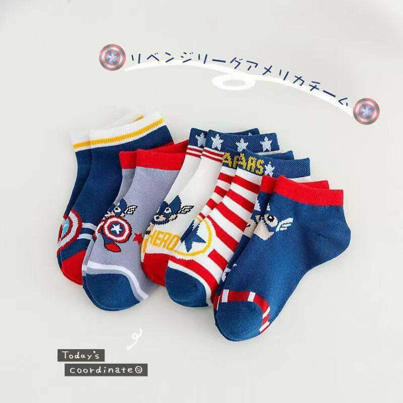 Tất cho bé trai hình siêu nhân nhện cho bé, vớ cho bé trai hình nhện siêu nhân cho bé từ 1-9T