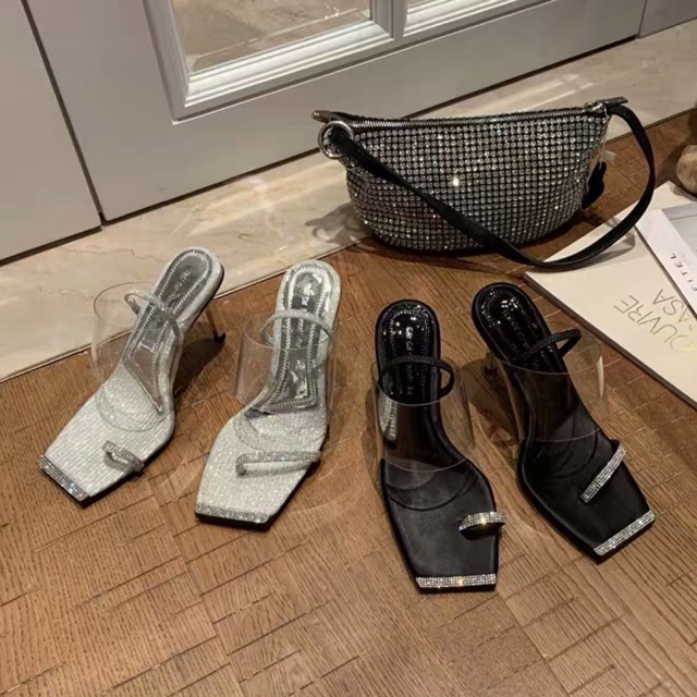 Sandal wang quai trong (video ảnh thật)