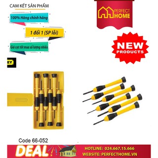 ⚡️sale sốc⚡️ bộ tô vít sửa chữ đồng hồ stanley 66-052 .6 chiếc
