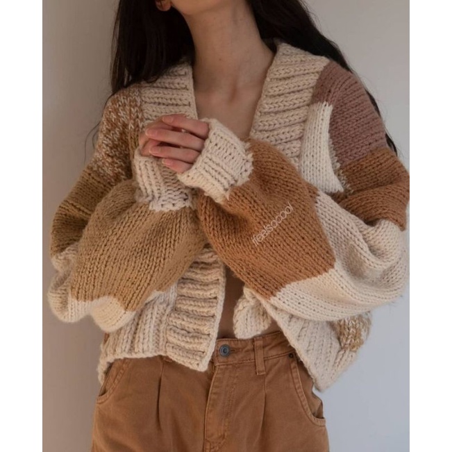 Crochet cardigan croptop Harry style