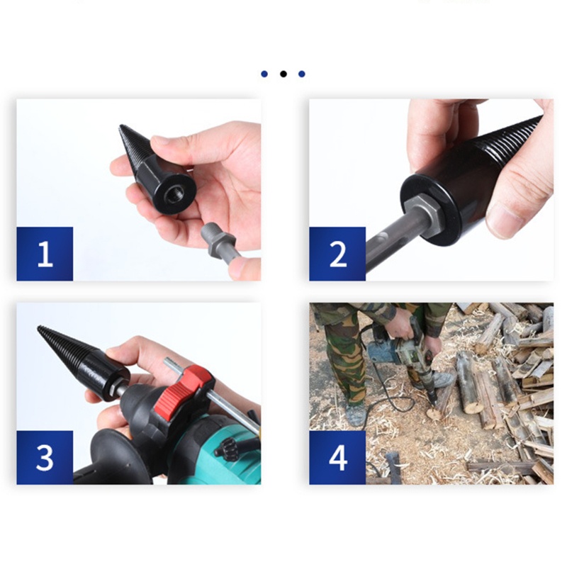 Set 6 Mũi Khoan Gỗ 32-42mm Chuyên Dụng