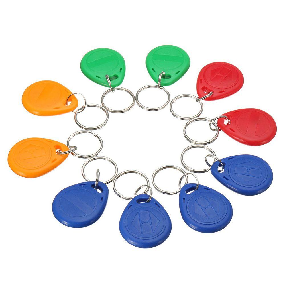 Set 10 Thẻ RFID Điều Khiển Truy Cập Chống Nước Màu Sắc Ngẫu Nhiên