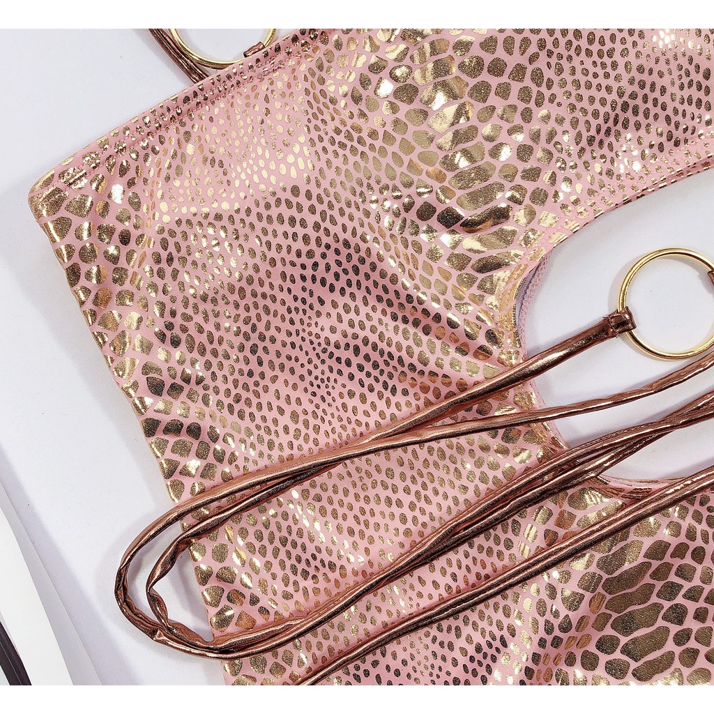 Freezia Mới Sexy Màu Hồng Gợi Cảm Một Mảnh