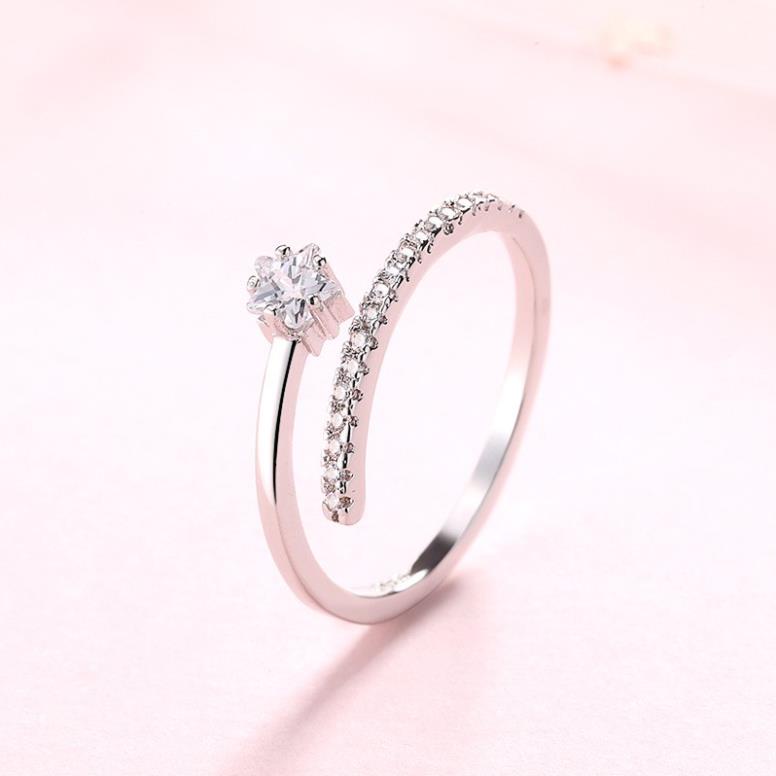 (0179) Nhẫn Kim Cương Sang Trọng Sáng Lấp Lánh Thanh Lịch ✨✨
