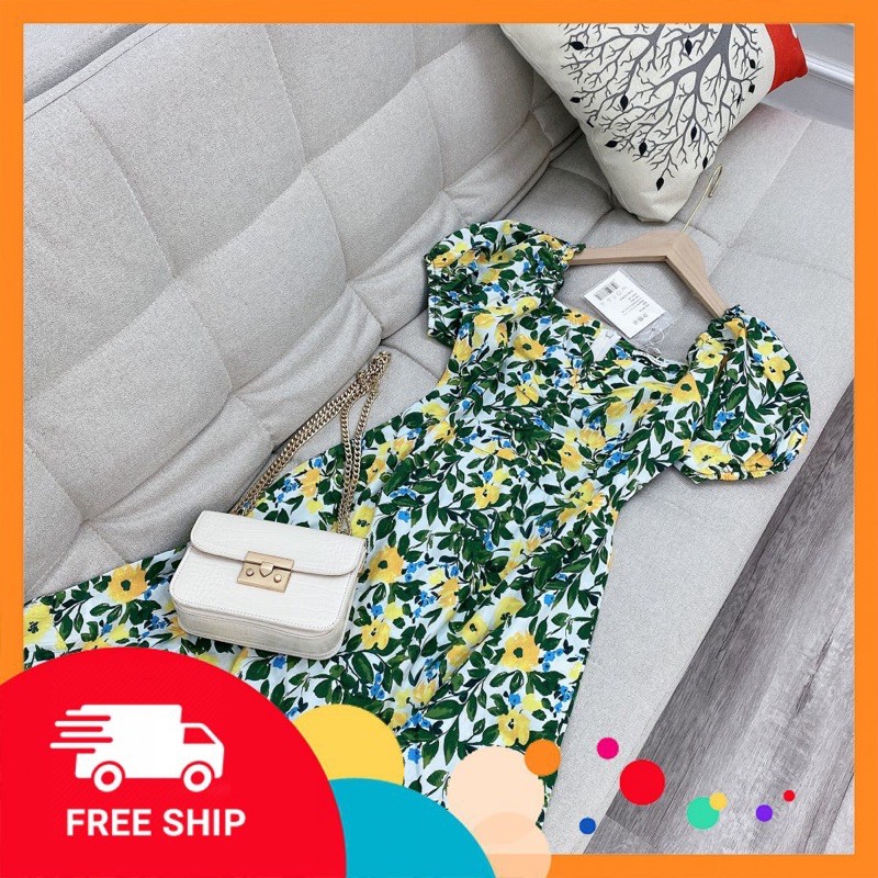 [ 𝐅𝐑𝐄𝐄 𝐒𝐇𝐈𝐏 ] VÁY HOA NHÍ ,E  Về Hàng ạ , ChuẩnL1 Nha Các Nàng  Chất Liệu thô đũi mềm , mặc mát   Lên fom siêu đẹp