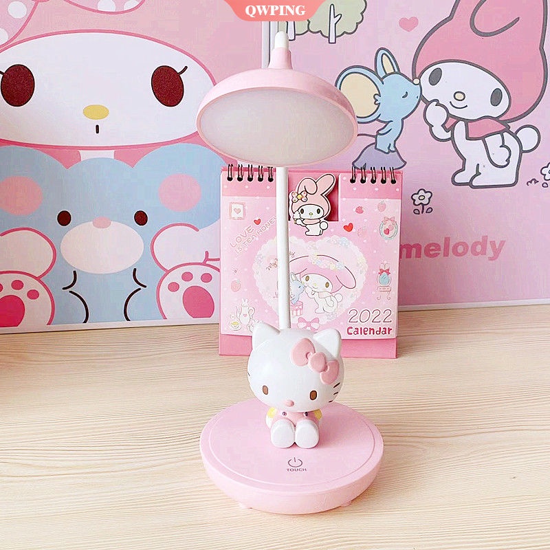 Đèn Ngủ Để Bàn Ba Công Tắc Chạm Cảm Ứng Hình Hoạt Hình Kawaii Sanriod My Melody Hello Kittys Kuromi Cinnamoroll Dễ Thương
