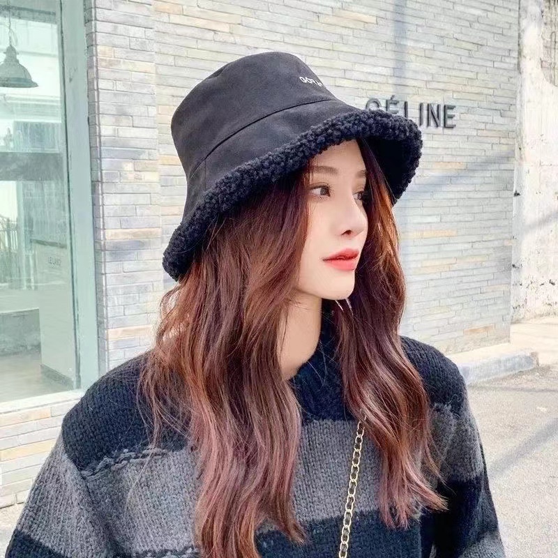 Nón 2 Mặt Loại Dày Bucket Goretex Phối Mặt Lông L2002