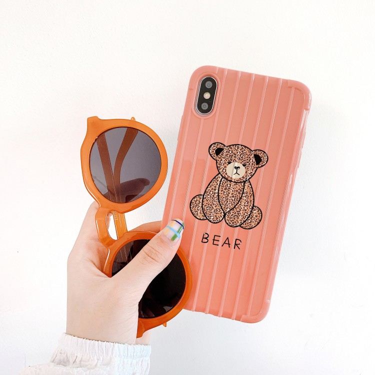 Ốp lưng iphone Gấu cam sọc 3D chống va đập 5/5s/6/6plus/6s/6splus/7/7plus/8/8plus/x/xs/11/12/pro/max/plus/promax | BigBuy360 - bigbuy360.vn