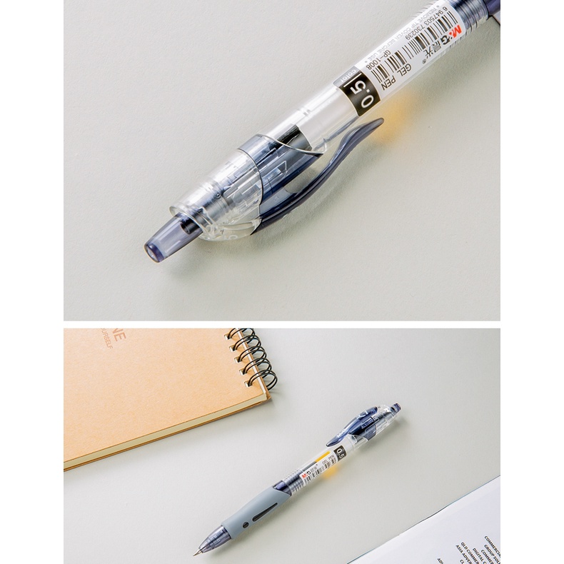 Bút mực gel M&G GP1008 ngòi 0.5mm êm ái