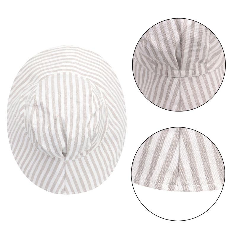 Nón Vành Rộng Chống Nắng Màu Trơn Thời Trang Mùa Hè Cho Bé