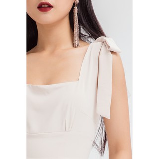 Đầm 2 dây thắt nơ - 20Again - DDA0070