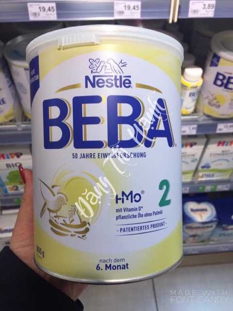 Sữa Beba Nestle Optipro xách tay Đức 800gr