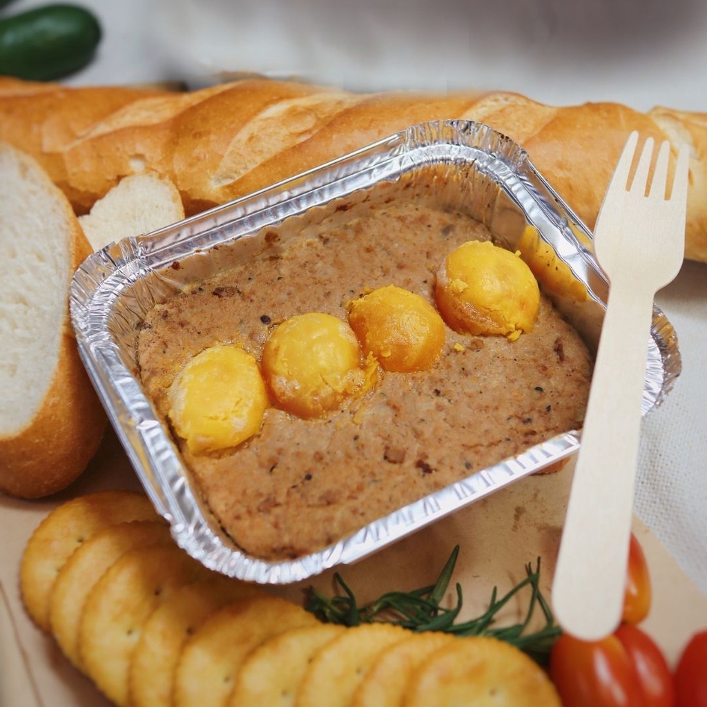 [SHIP HOẢ TỐC] Pate trứng muối dùng kèm bánh mì, sandwich [TONY'S KITCHEN]