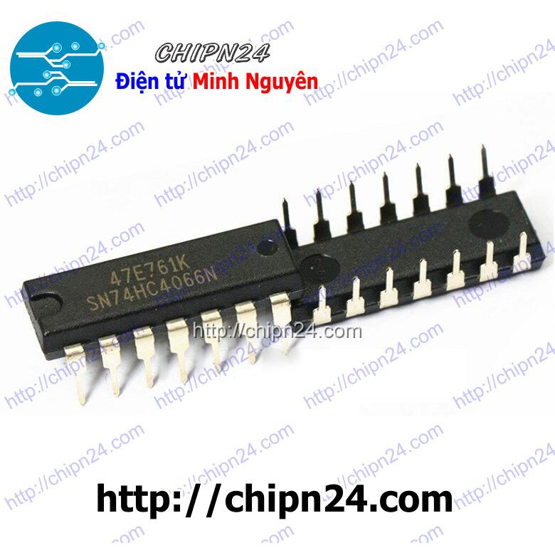 [2 CON] (DIP) IC 74HC4066 DIP-14 (74HC4066N SN74HC4066N 744066)