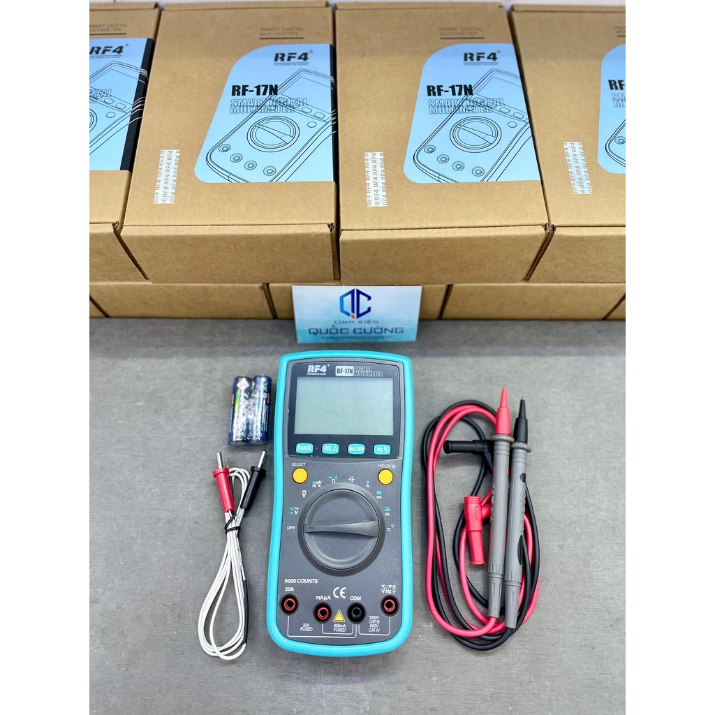 [ CÓ SẴN] Đồng hồ điện tử vạn năng RF4 RF-17N