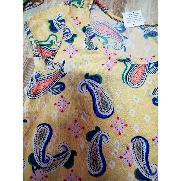Bộ tay con quần dài thun gân tầm ý