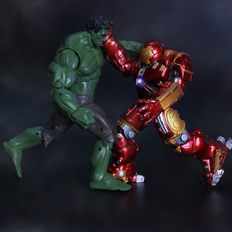 [MHĐ] Mô hình Iron man Hulkbuster cử động có đèn MK44 - Avengers