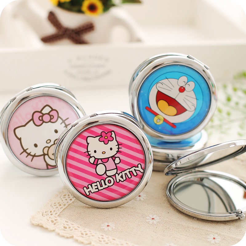 Gương 2 mặt HELLO KITTY - DOREMON DORAEMON