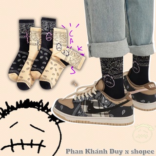 Tất travis scott cổ cao | Vớ travis scott cao