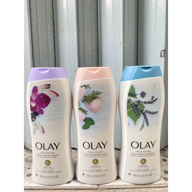 [ Đủ Mùi ] Sữa Tắm Olay Fresh Outlast 700ml Hàng Mỹ Giá Tốt