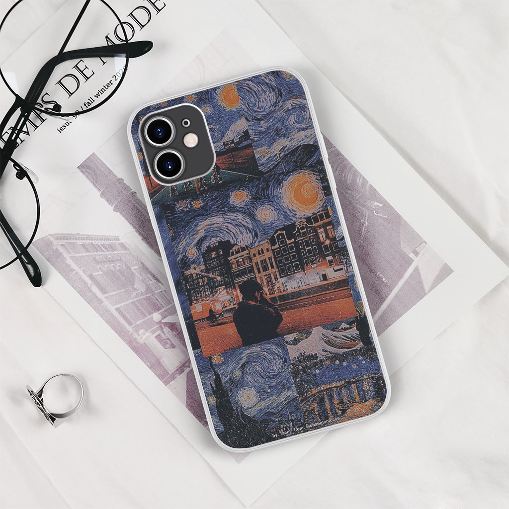 Ốp Lưng VAN GOGH The Scream KPOP KOREA cho Iphone 5 6 7 8 Plus 11 12 Pro Max X Xr PAP20210295