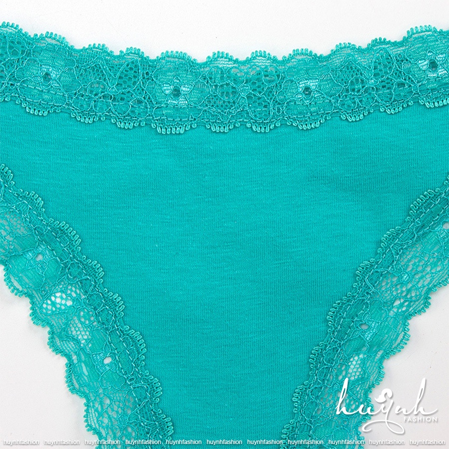 Quần lót cotton lọt khe viền ren sexy - C03