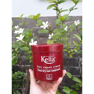 Hấp dầu Kella 500 ml thơm mượt tặng nón ủ tóc