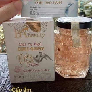 Mặt nạ ngủ colagen yến tươi