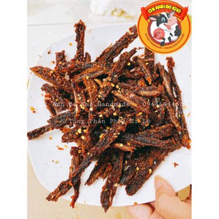 Bắp bò khô xé que mềm - bò khô handmade đặc biệt thơm ngon đậm vị - bò khô chi anh