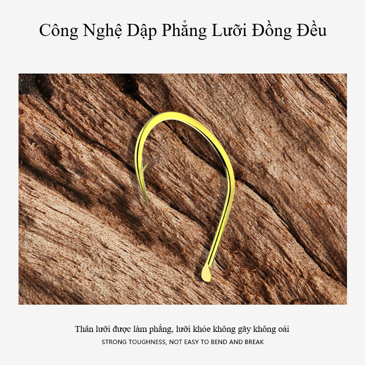 Lưỡi Nhật Japan chuyên câu chép Super Sharp Chép Vàng dành cho câu đài