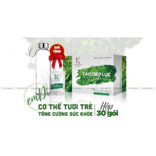 Tảo diệp lục collagen chính hãng 1 hộp 30 gói