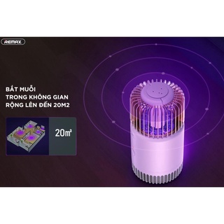 Máy Bắt Muỗi, Đèn Diệt Muỗi Thông Minh_Remax MK04, Diệt Muỗi Hiệu Quả, An Toàn Không Độc Hại_Bảo Hành Chính hãng 12Tháng