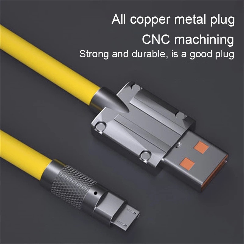 Dây Cáp Sạc Nhanh 120W 6A Bằng Silicone Loại C Chất Lượng Cao