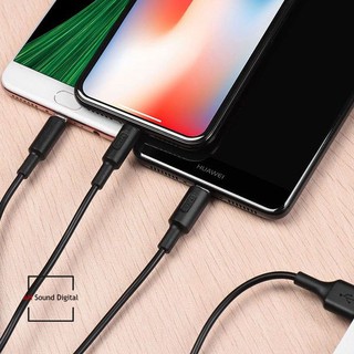 CÁP SẠC HOCO X25 ĐA NẲNG 3 ĐẦU :LIGHTNING+ MICRO+TYPE-C