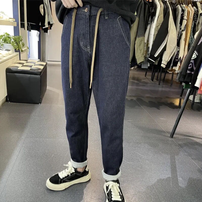 Quần Jean Nam Dáng Baggy Ống Suông Rộng Mặc Đi Làm Đi Chơi Thoải Mái Quần Bò Top Xu Hướng Hình Ảnh + Video