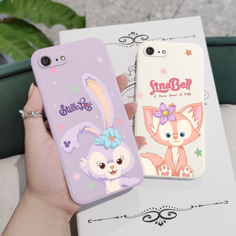 Ốp Điện Thoại Silicon Dẻo Họa Tiết Chú Thỏ Dễ Thương Cho IPhone 8 7 6 6S Plus SE 2020