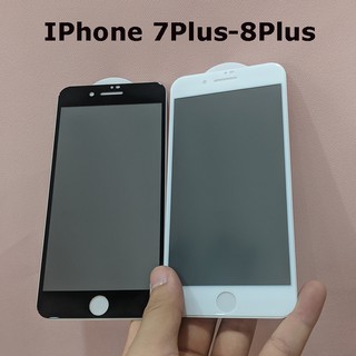 Kính cường lực chống nhìn trộm full màn hình iPhone 7 Plus - IPhone 8 Plus