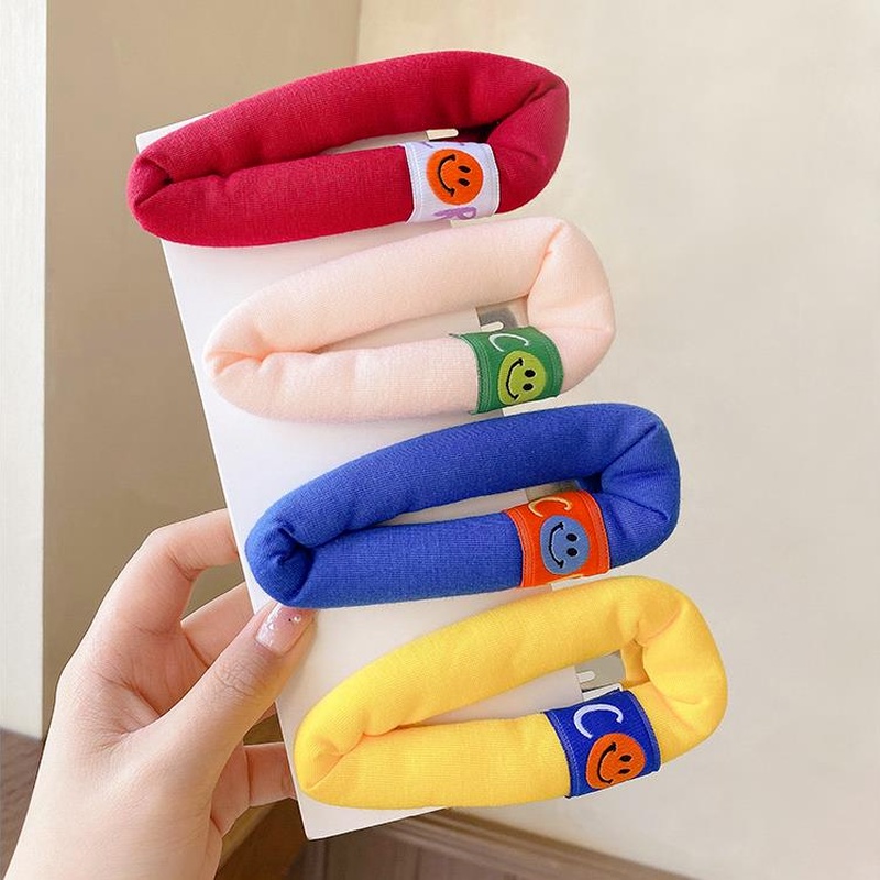 Kẹp Tóc Cỡ Lớn Hình Mặt Cười Dễ Thương
