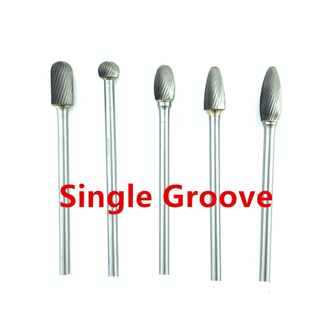 Mũi mài hợp kim vonfram chân  6x12x120mm điểm mài hợp kim vonfram Chân 6mm