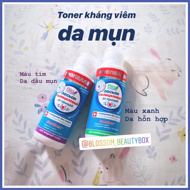 Toner Lotion da dầu, mụn Propeller Nga 100ML