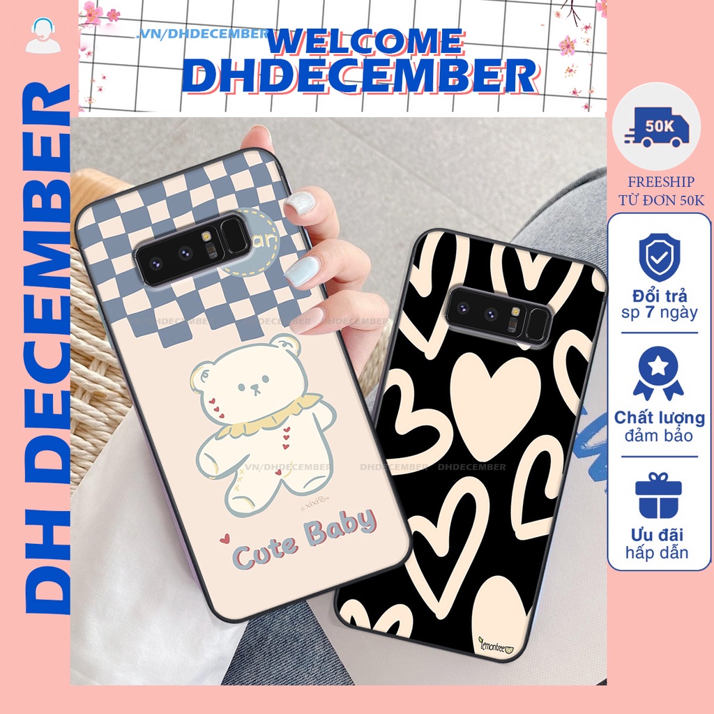 Ốp lưng Samsung Galaxy NOTE 8 in hình 3D  doll@ siêu chất - nhân vật H.OẠT H.ÌNH