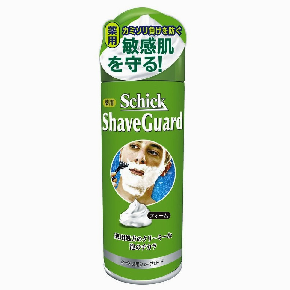 Bọt cạo râu Schick Shave Guard 200g nội địa Nhật - 4903601651311 - Kan shop hàng Nhật