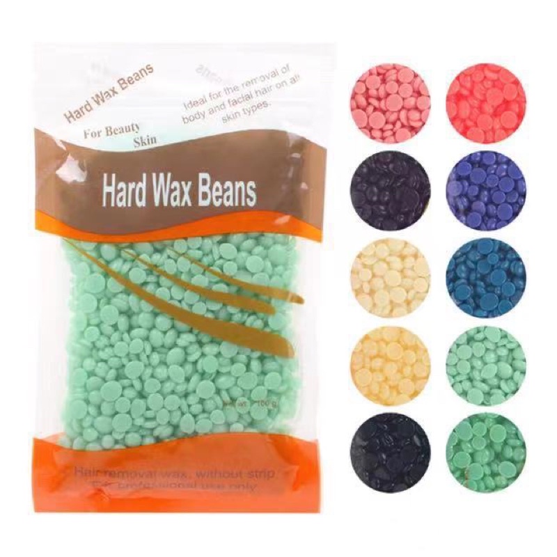 Sáp wax lông triệt lông Bikini, triệt lông râu, triệt lông Body có tặng kèm que gỗ, Sáp thường