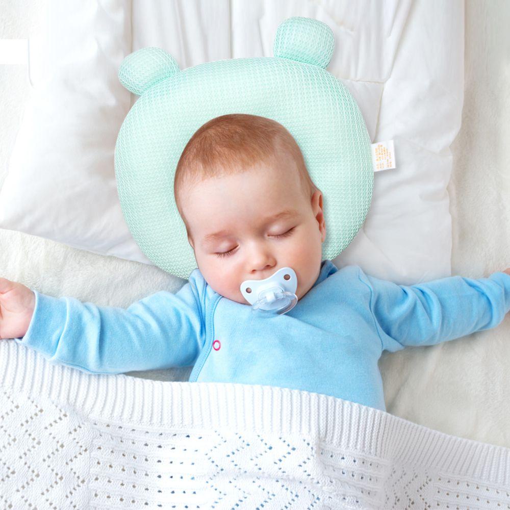 1 Gối Ngủ Chống Lăn Bằng Memory Foam Tiện Dụng Cho Bé Sơ Sinh