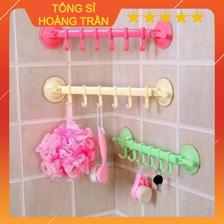 (Sỉ Lẻ Giá Rẻ) MÓC TREO ĐỒ NHÀ TẮM HÚT CHÂN KHÔNG