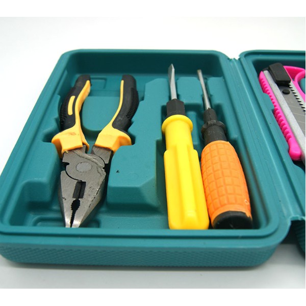 Bộ dụng cụ đồ dùng sửa chữa cơ bản trong gia đình, Bộ dụng cụ 8 món cơ bản dùng để sửa chữa đơn giản trong gia đình