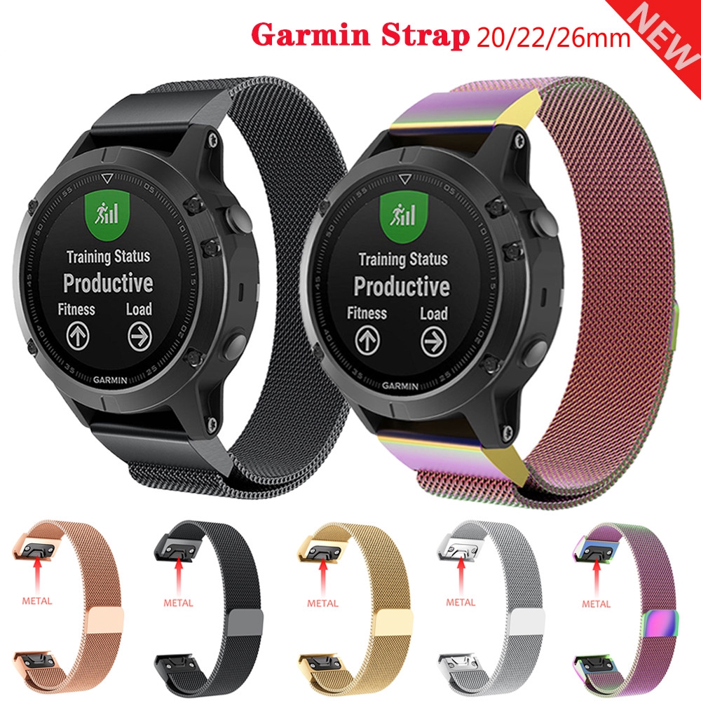 Dây Đeo Thay Thế Cho Đồng Hồ Thông Minh Garmin Fenix 5 / 5s / 5x Plus 6 / 6s / 6x Pro 3hr 935